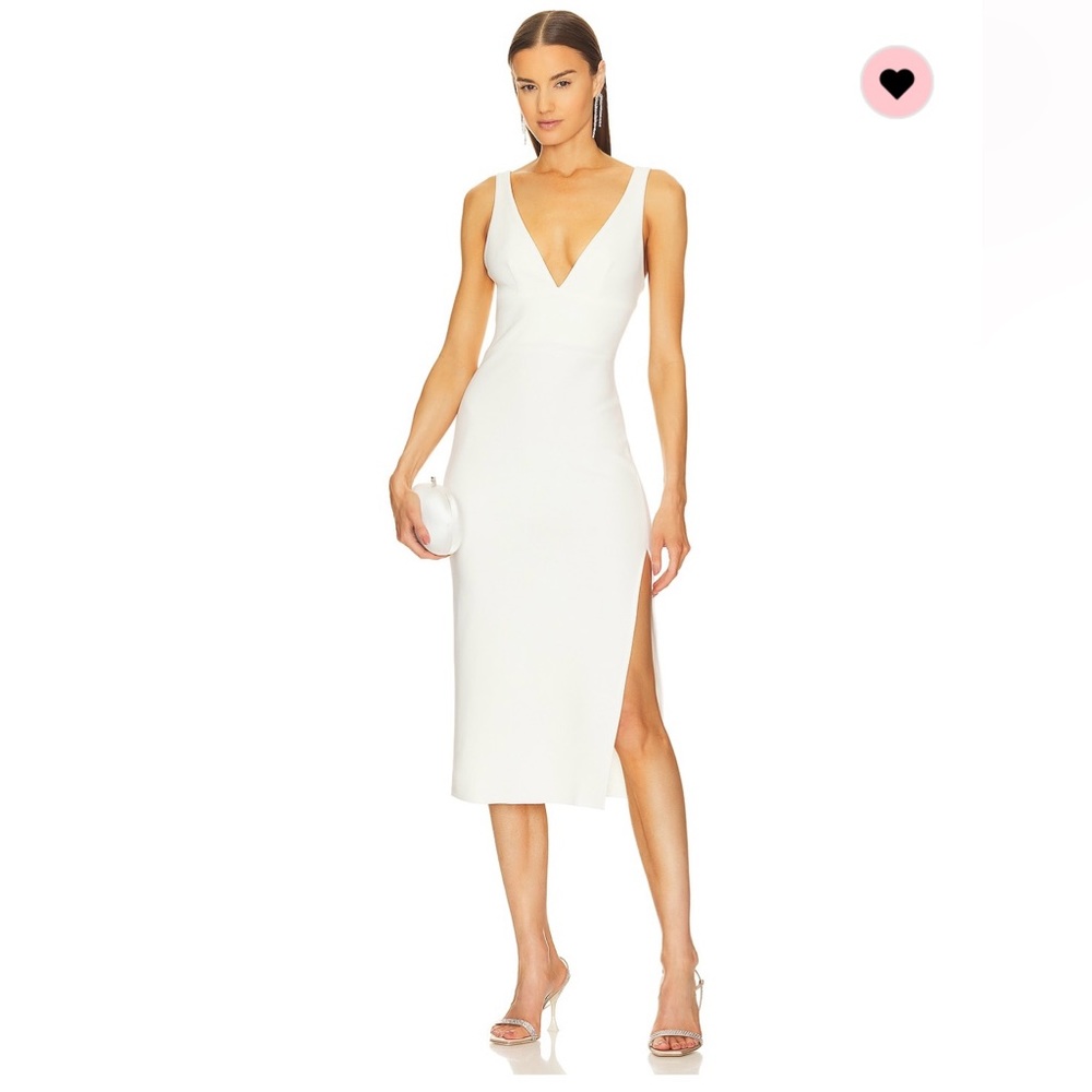 Amanda Uprichard Nelly Ivory Dress